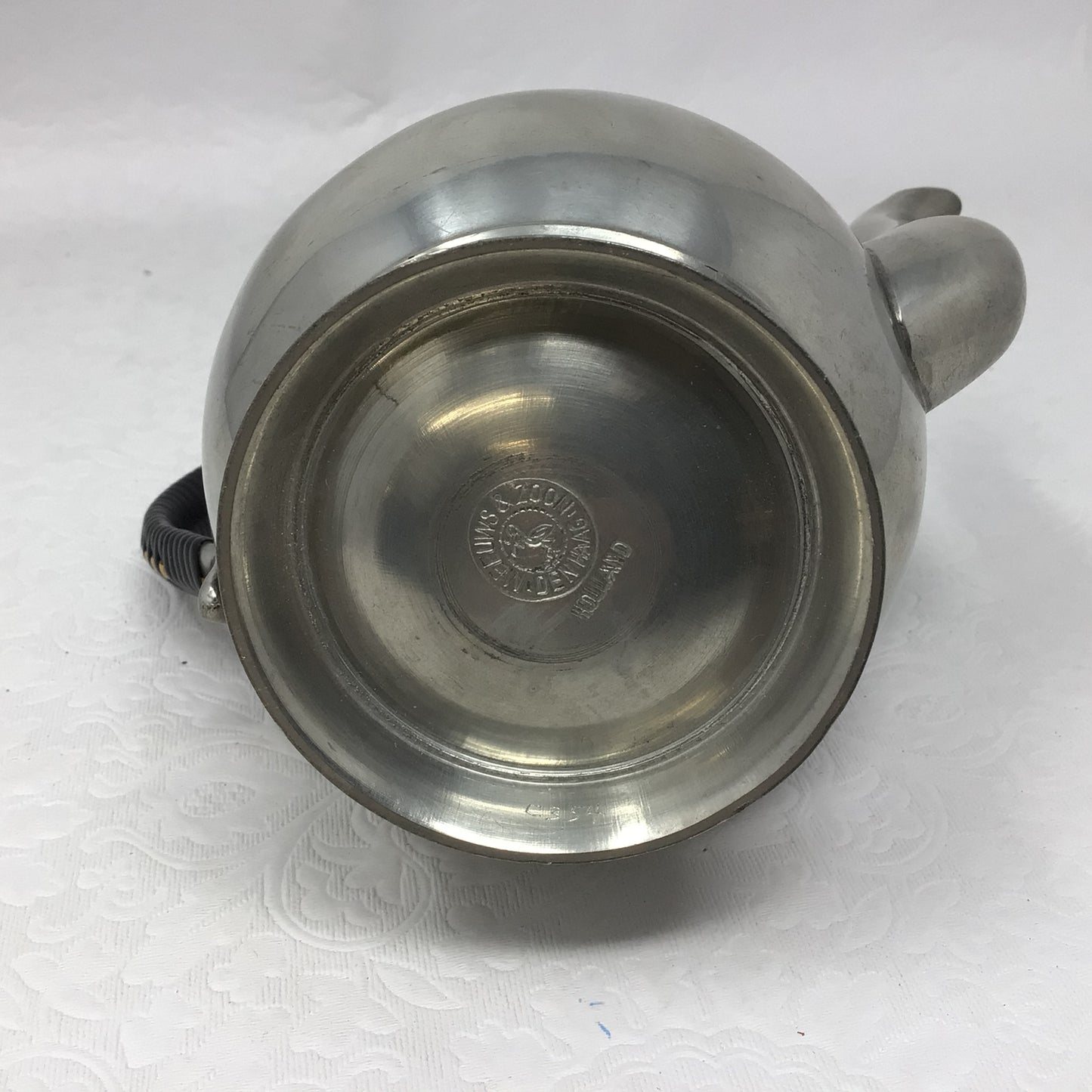 Vintage Meeuws & Zoon DeHaang Pewter Coffee Pot