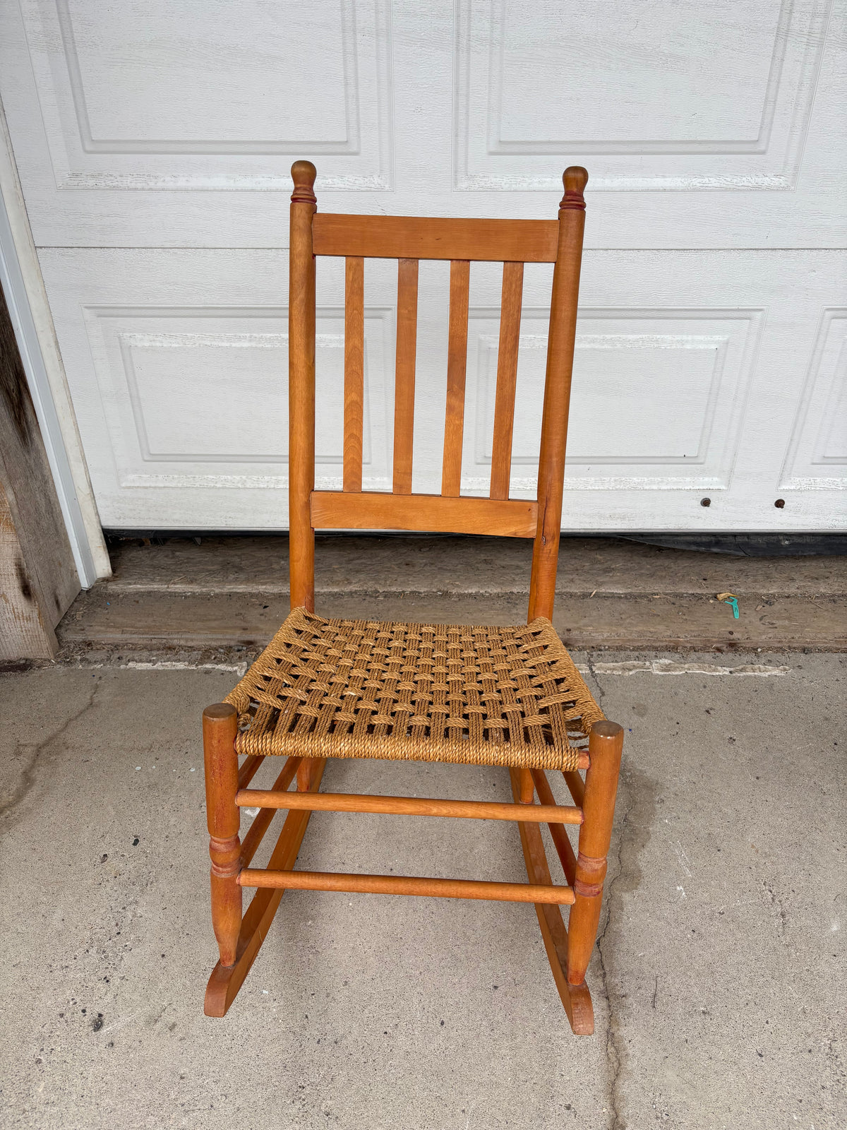Vintage Wooden Rocking Chair