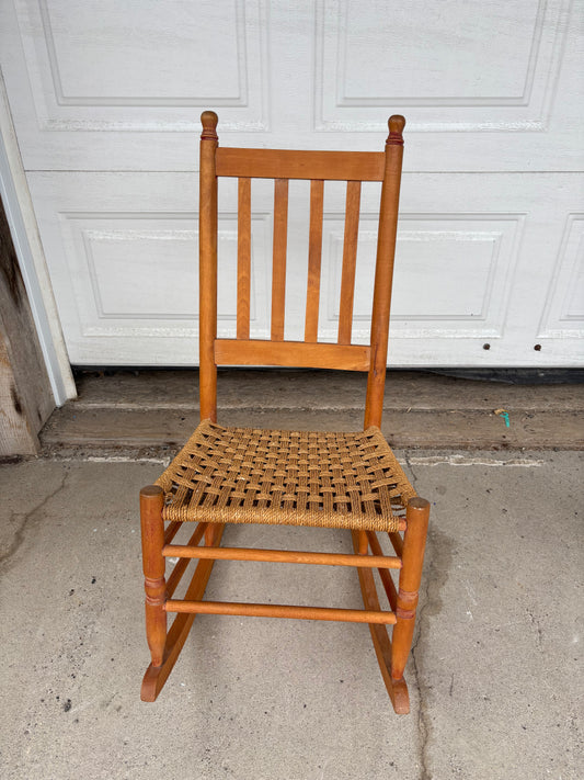 Vintage Wooden Rocking Chair
