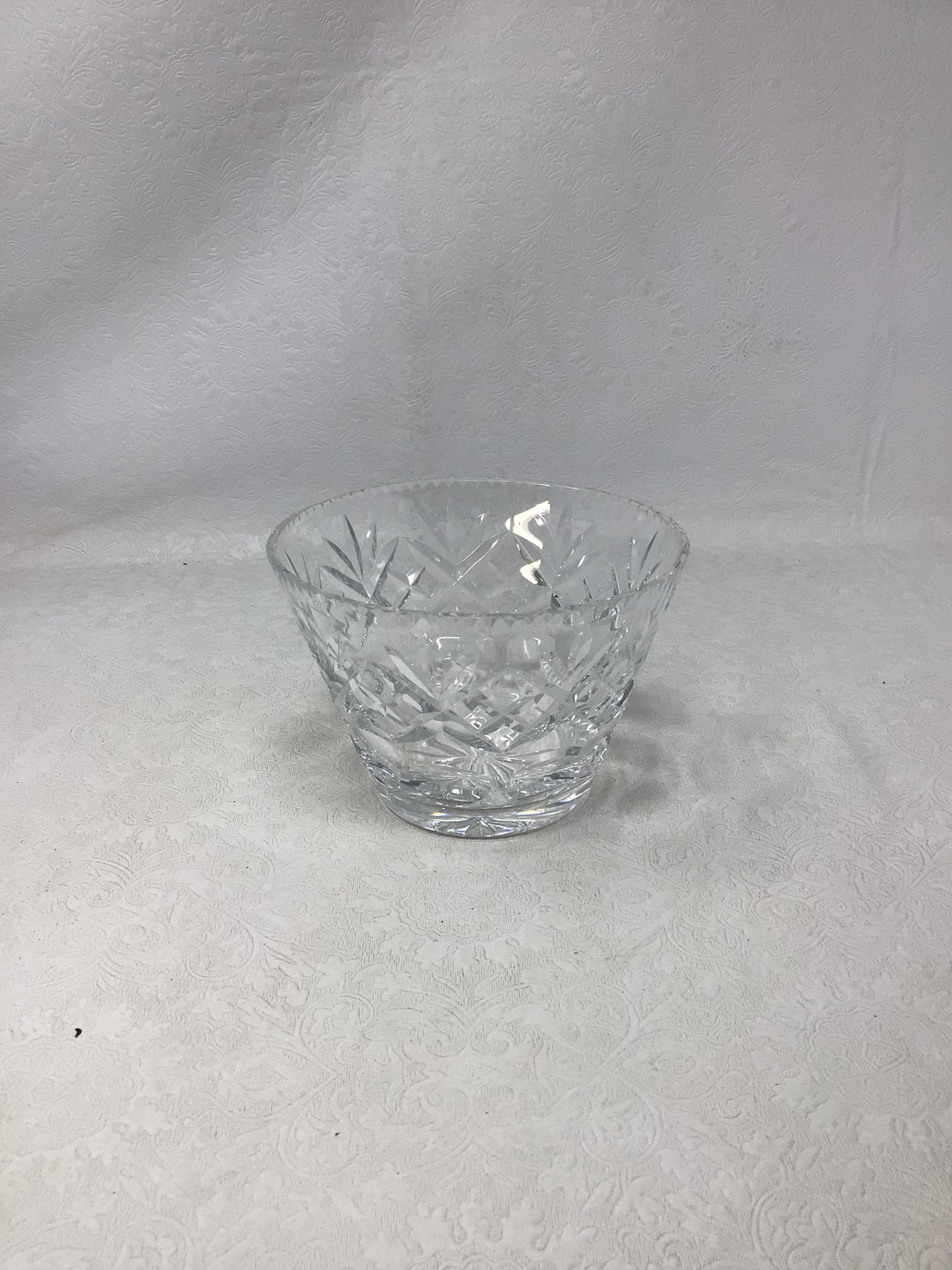 Vintage Cut Crystal Bowl