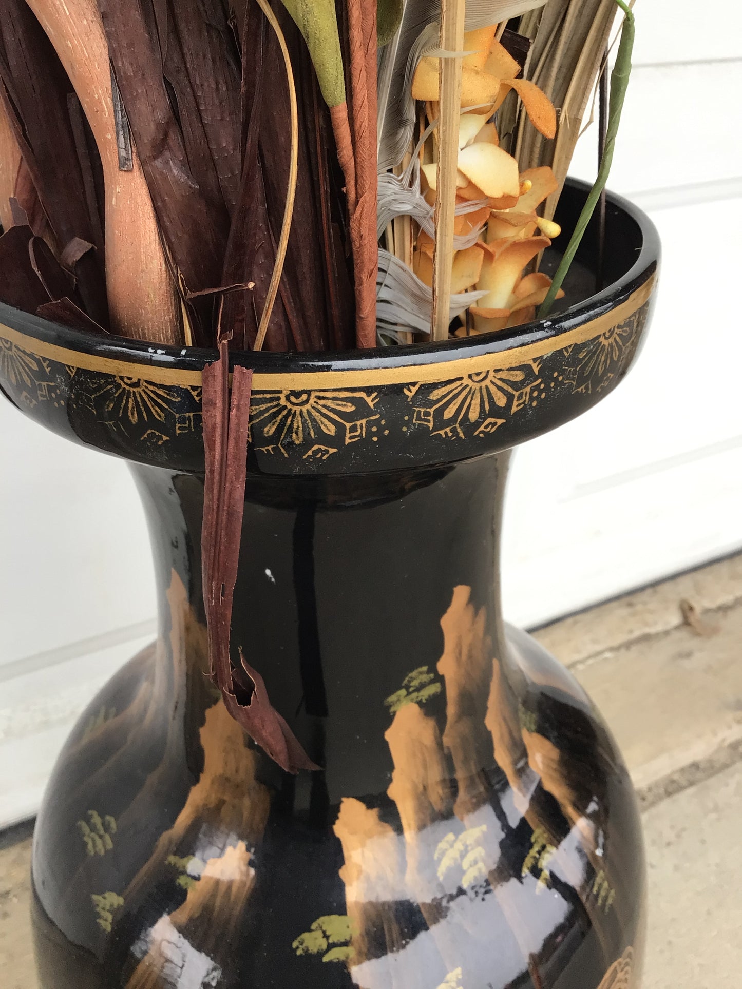 Japanese Style Porcelain Vase