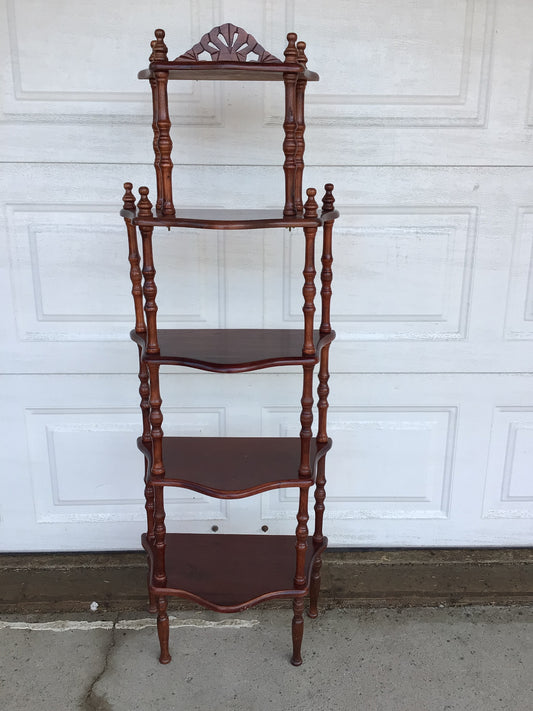 Vintage 5 Tier Wooden Stand