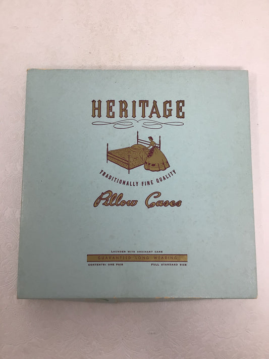 Vintage White Heritage Pillow Cases