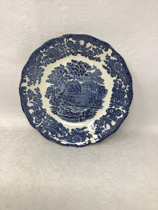 Vintage Worcester Palissy Avon Scenes Salad Plate