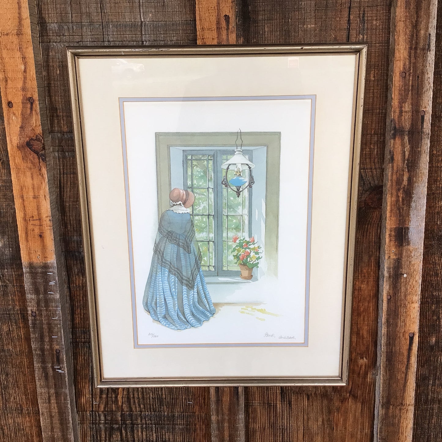 Numbered Print Of “Women At Window” By Carol Black