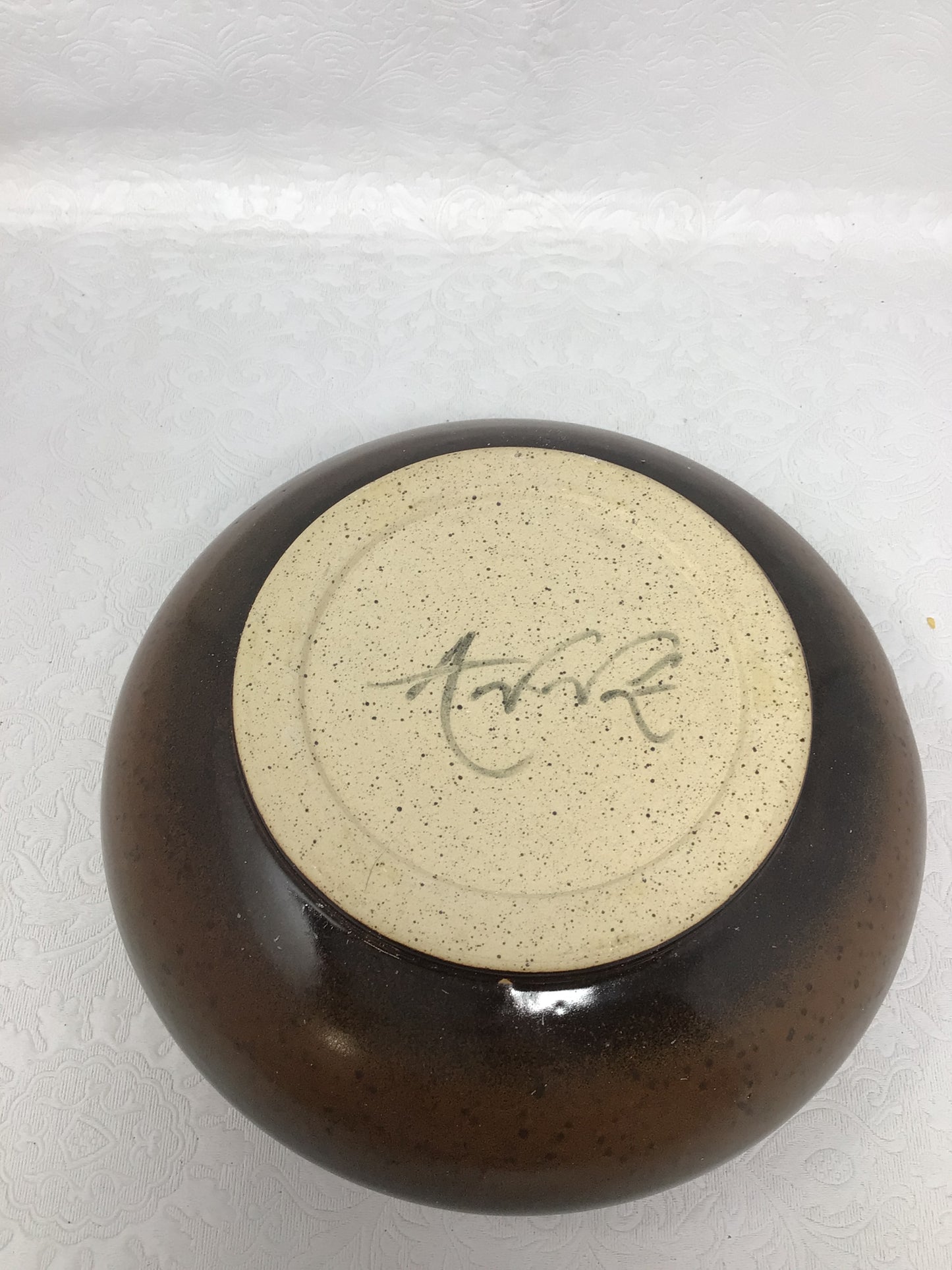 Hand Made Pottery Yarn Bowl