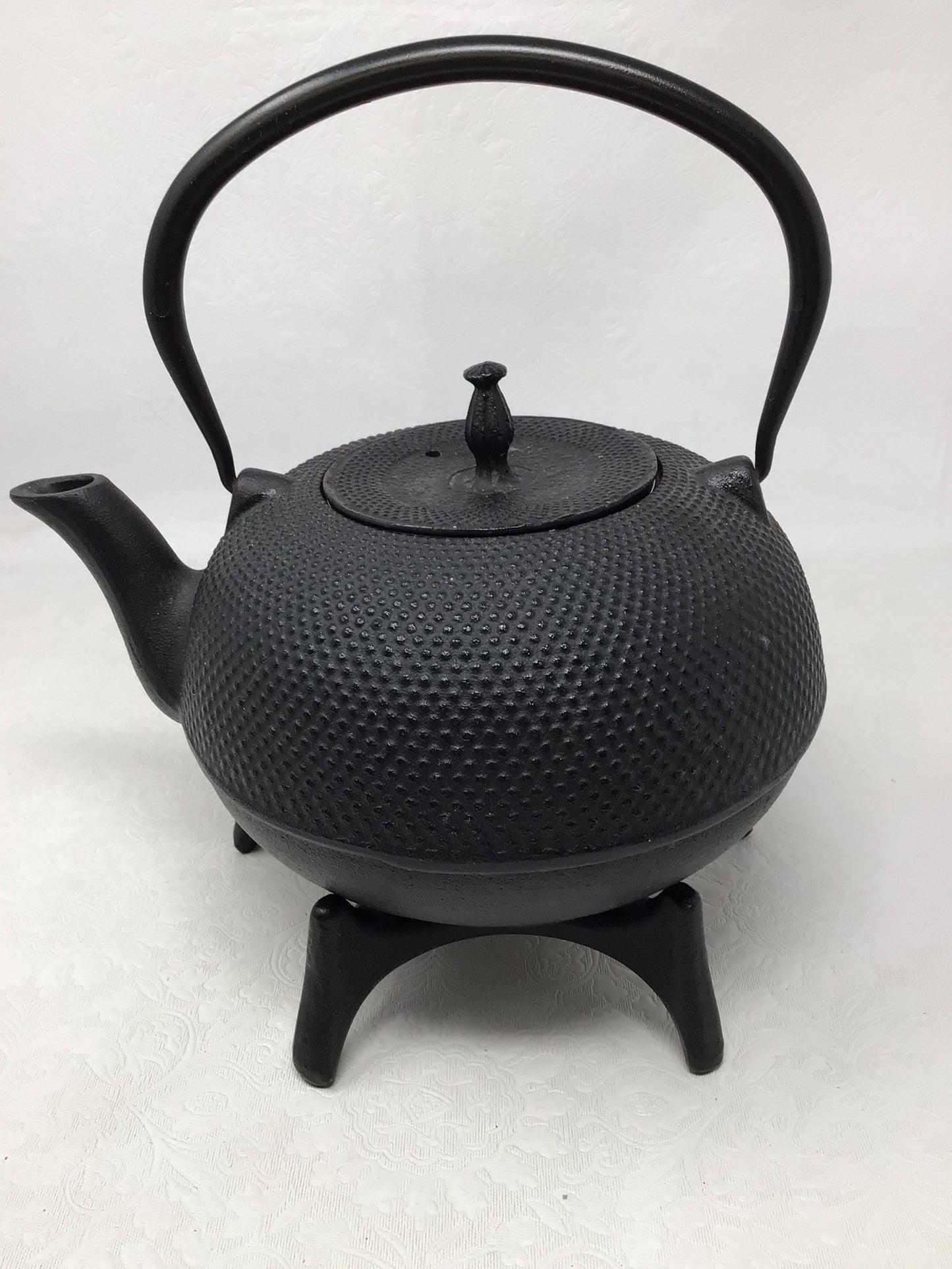 Cast Iron Teapot with Stand