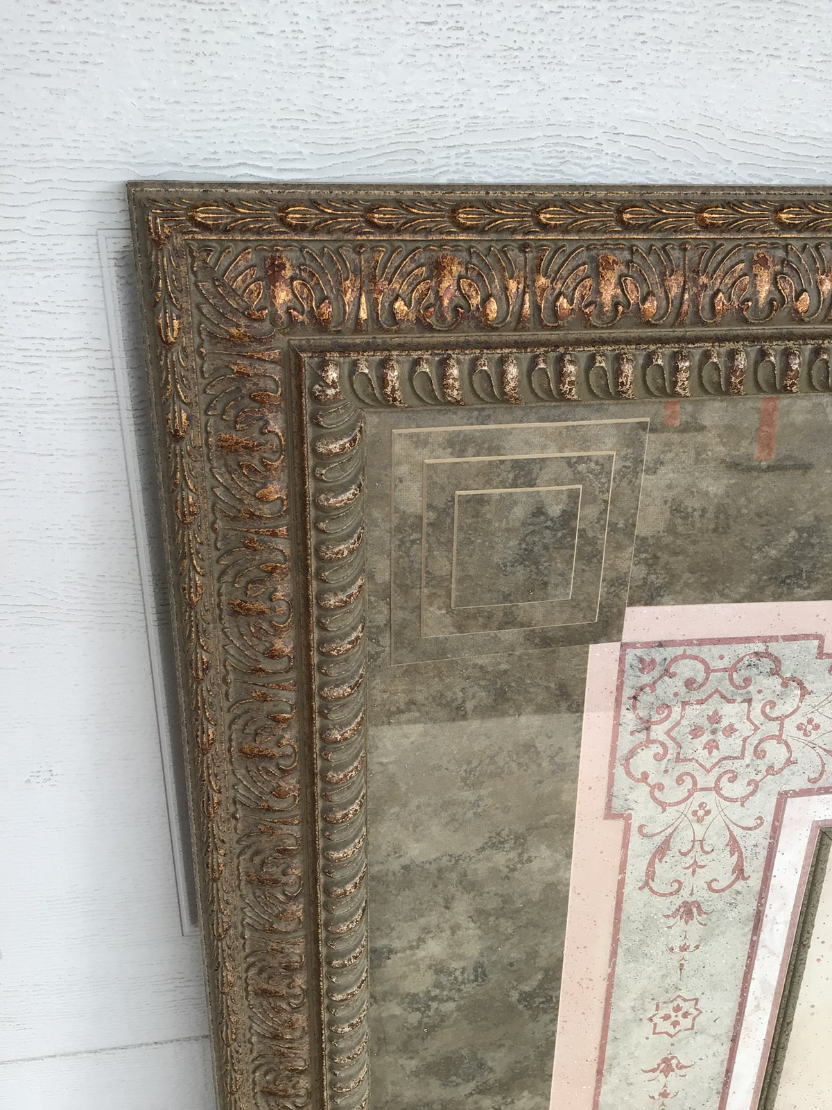 Framed and Matted Floral Art