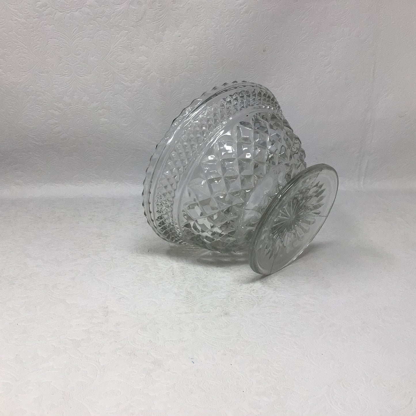 Vintage Glass Candy Dish