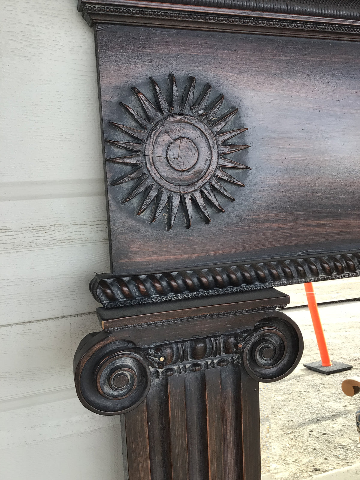 Vintage Brown Mirror