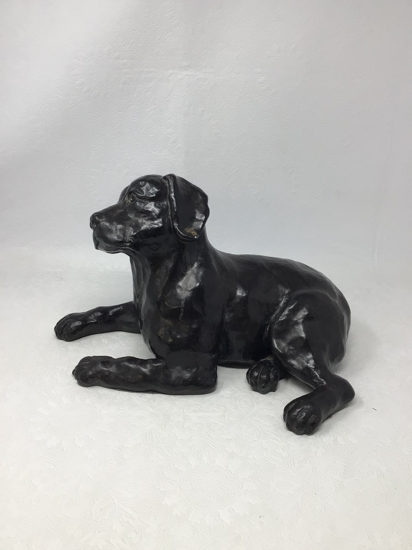 1983 Austin Productions Black Lab Doorstop
