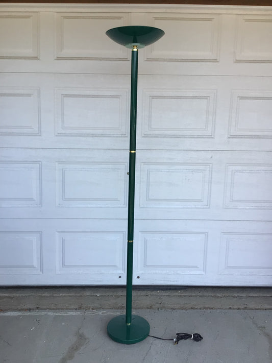 Green Halogen Floor Lamp