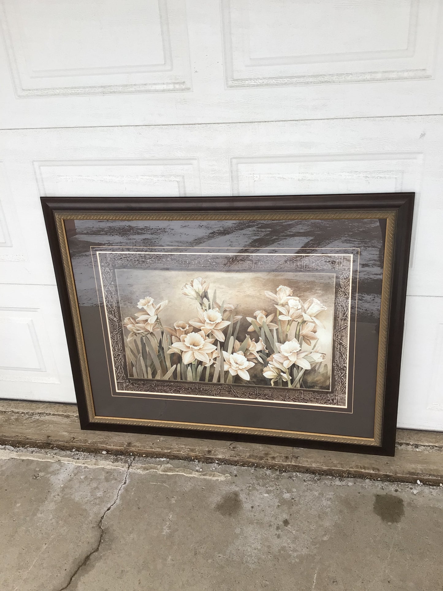 Field of Iris Landscape Painting