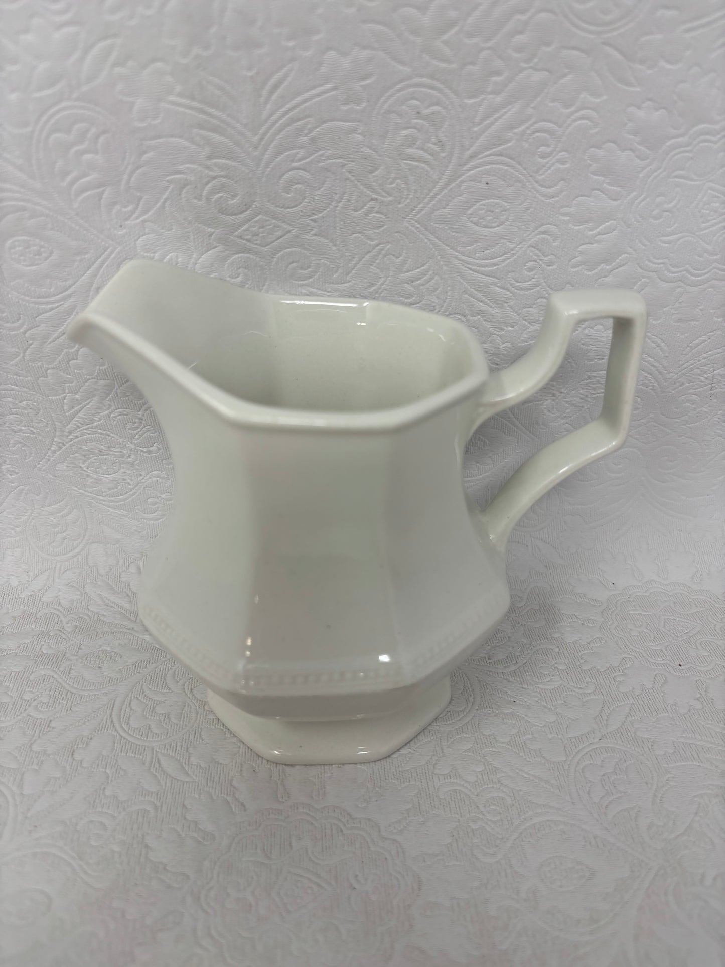 Vintage Johnson Brothers Heritage White Porcelain Set of 3