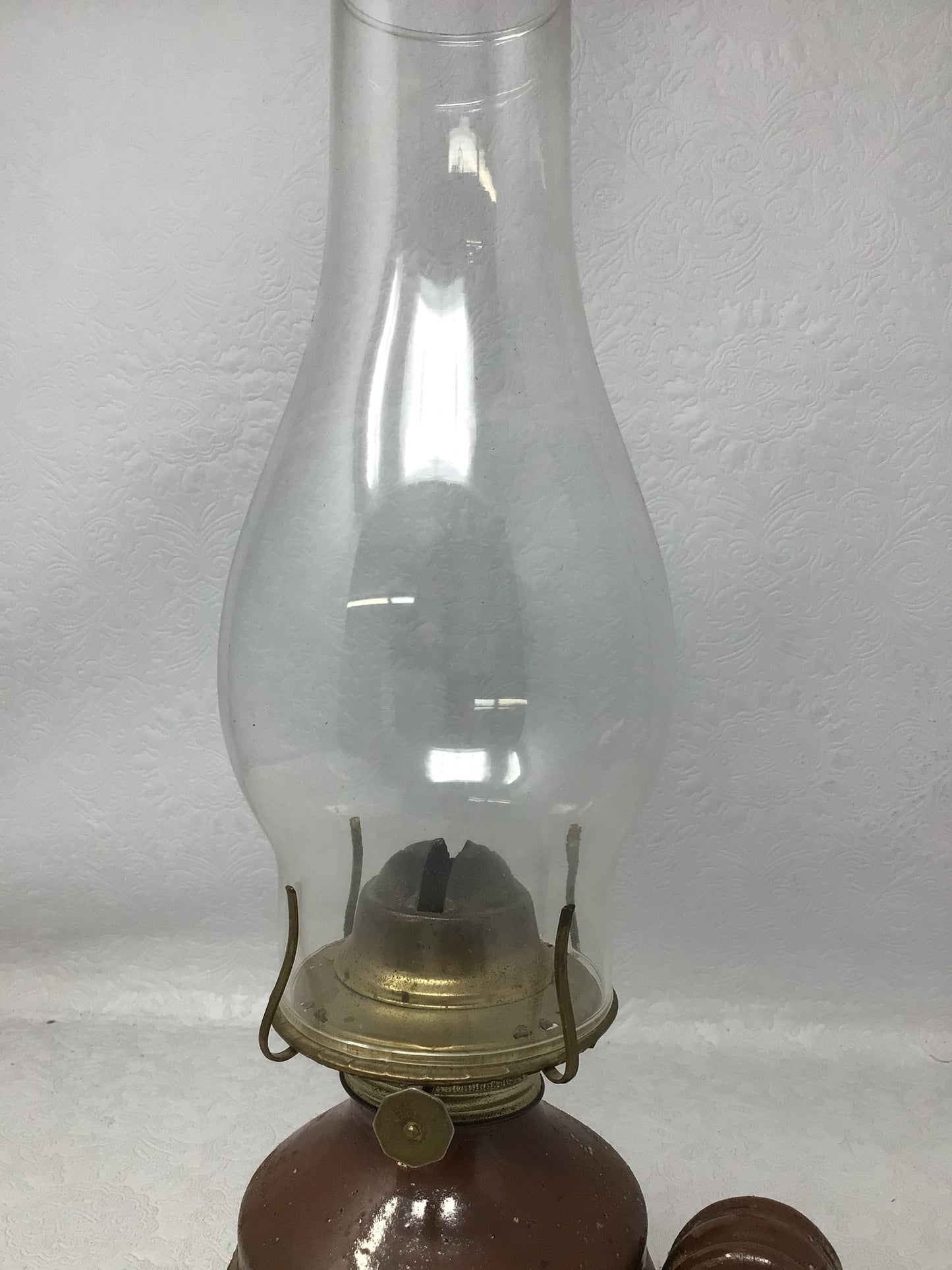 Handcrafted Thistlecraft Pottery Oil Lamp by Vaughn Stewart