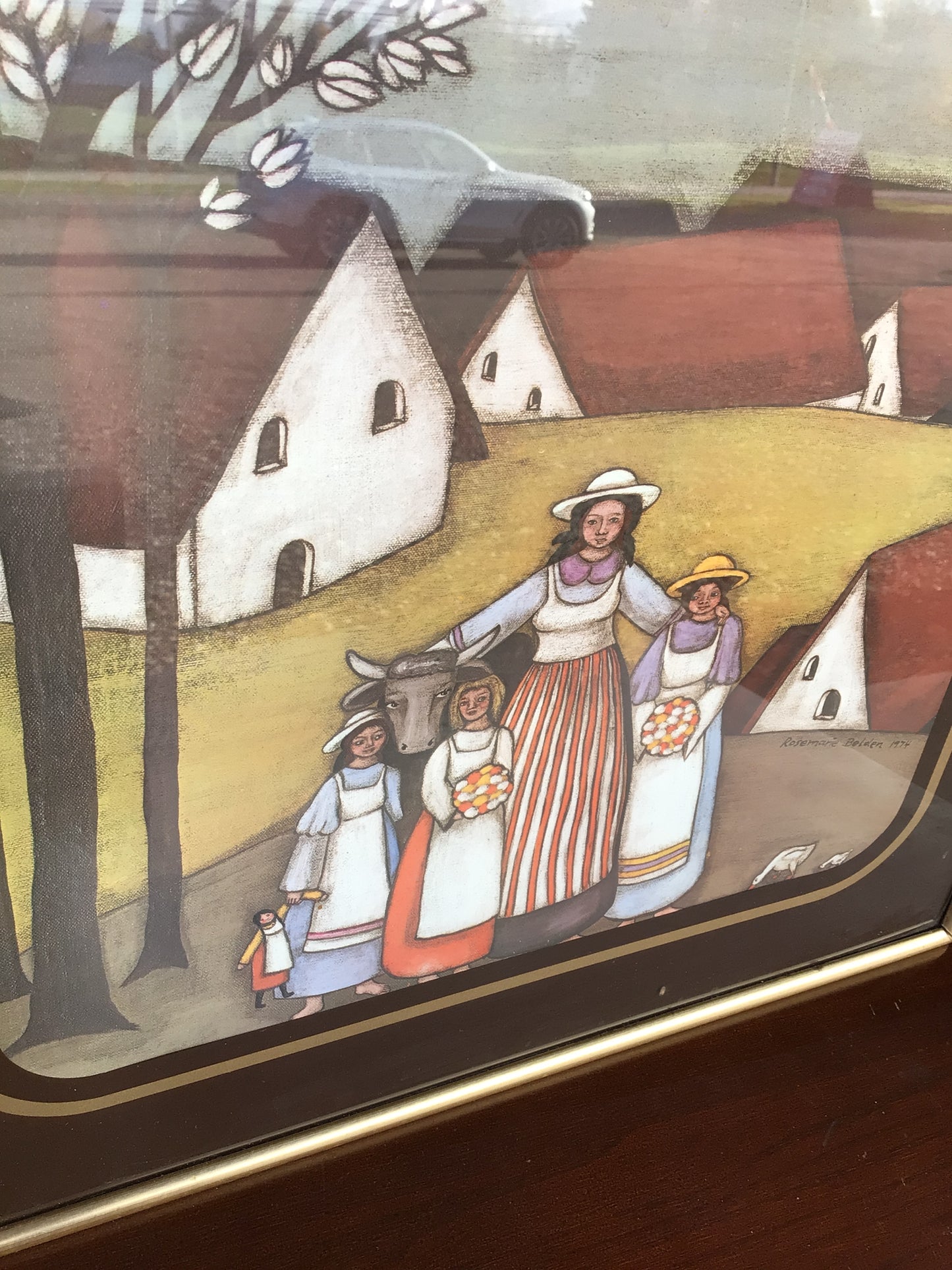 “ Sunday Morning” Lithograph by Rosemarie Belden