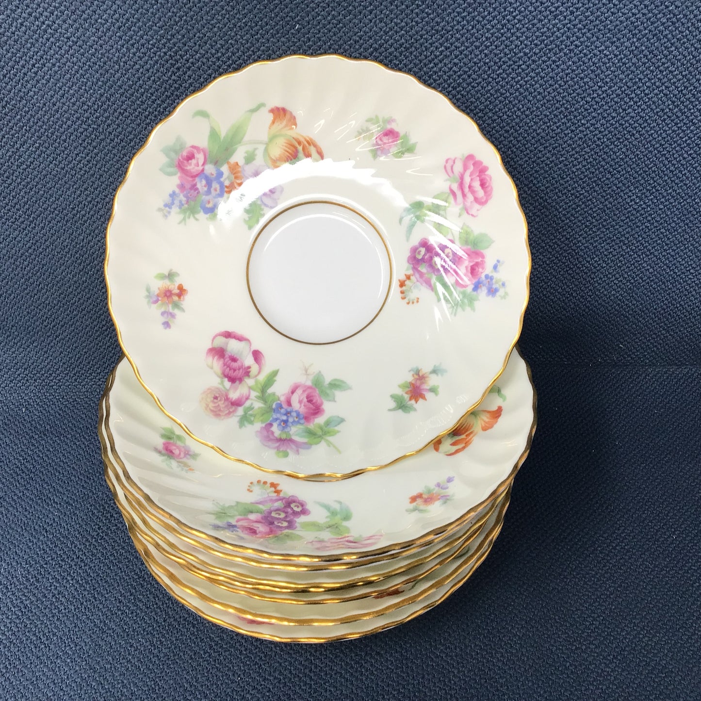 Set Of Vintage Minton English Porcelain Dinner Service