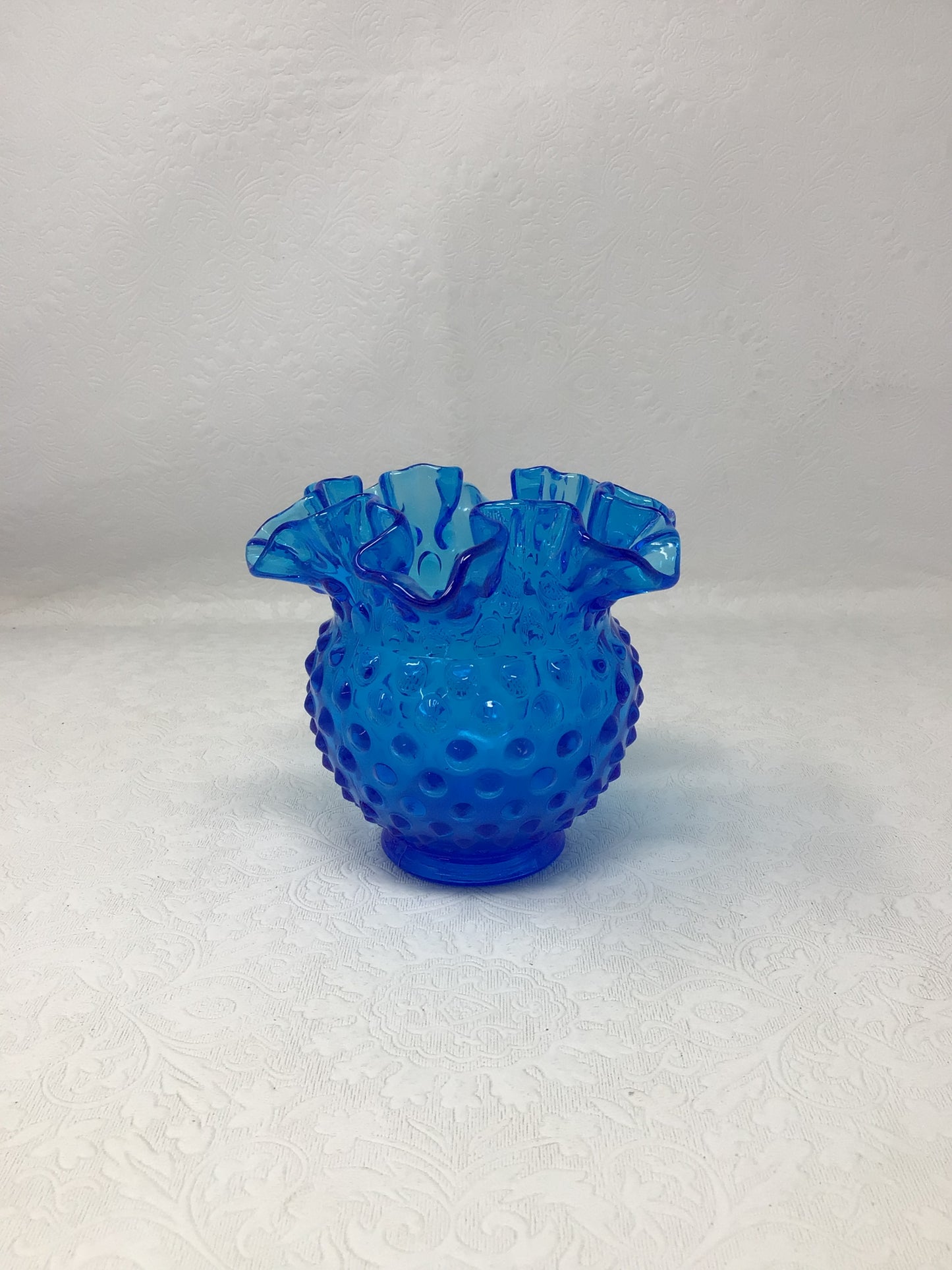 Vintage 1970s Fenton Art Glass Vase