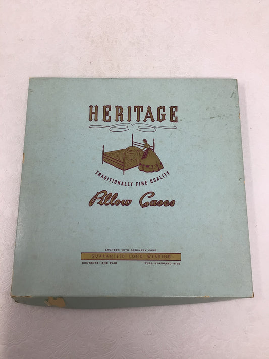 Vintage Blue Heritage Pillow cases