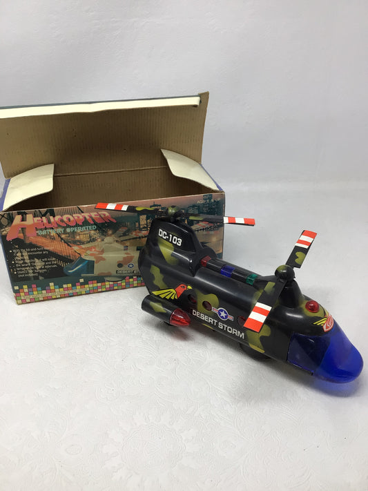 Vintage Desert Storm DC-103 Toy Helicopter