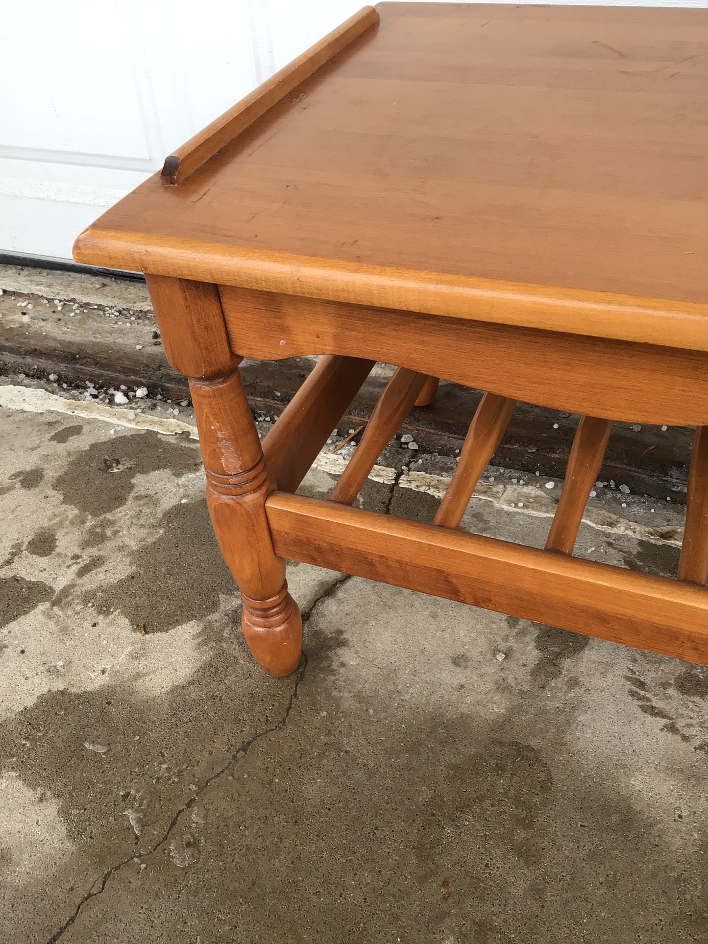 Vintage Les Meubles Roxton Quebec Coffee Table