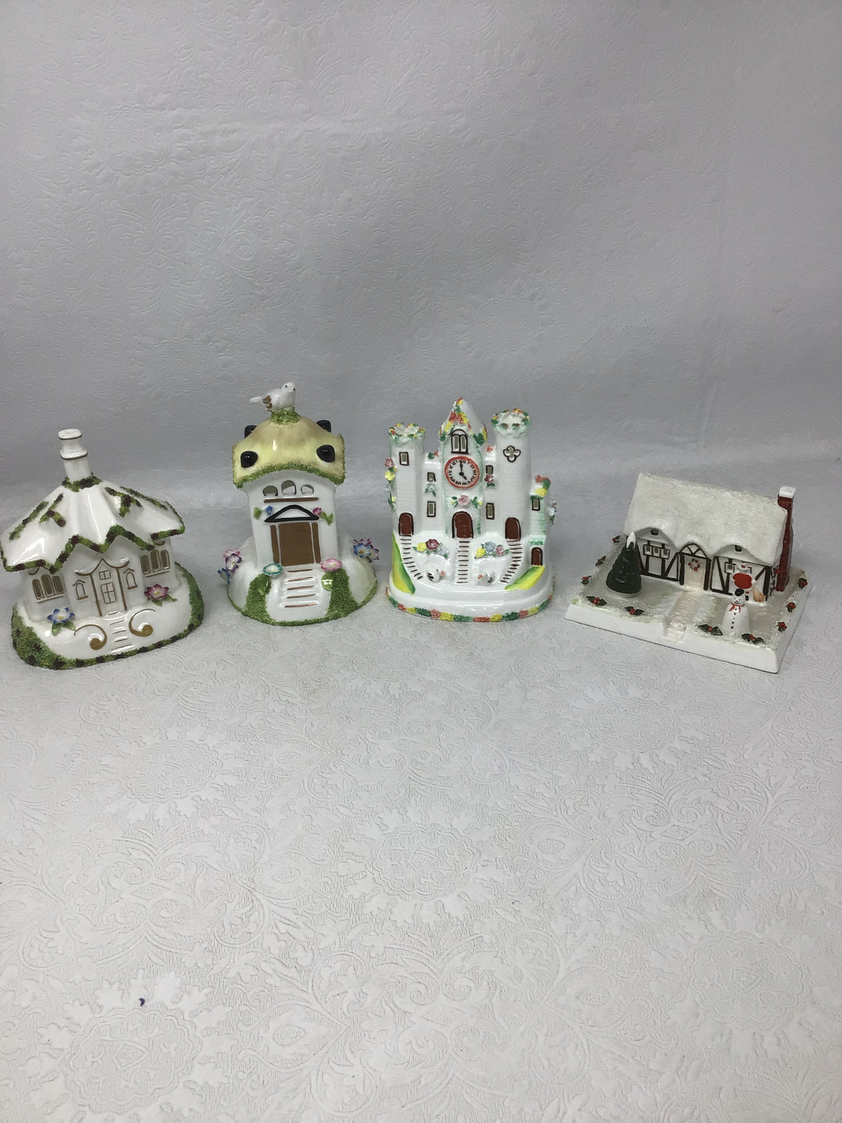 Coalport Collection Cottage Figurines, Set of 4
