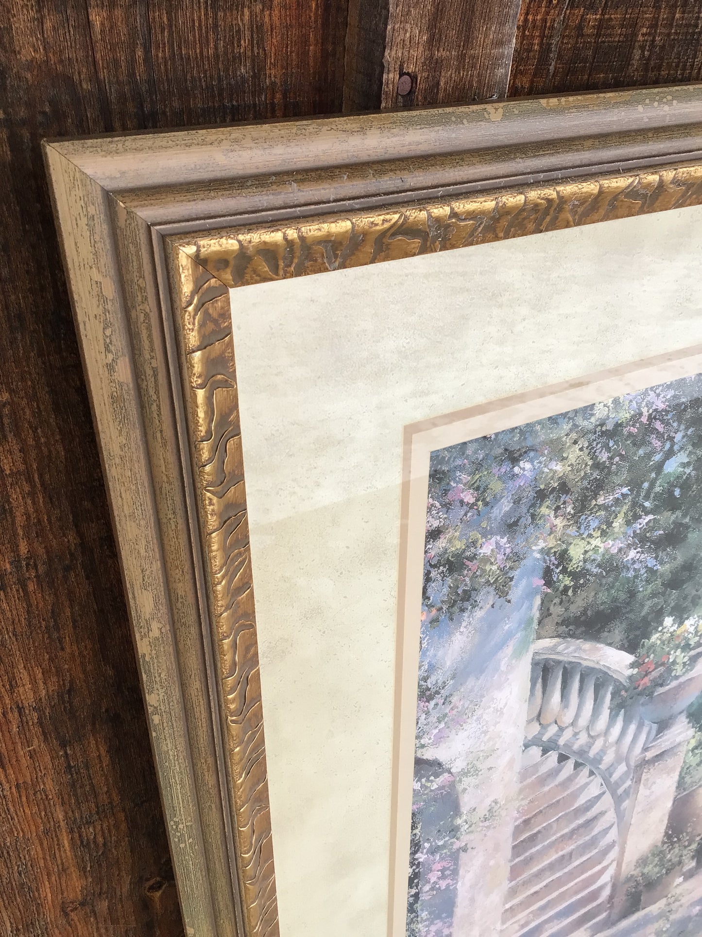 “Barewalls Retiro Costero” Framed Print