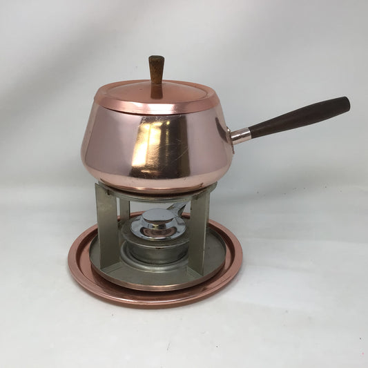 Vintage Levco Fondue Pot and Stand
