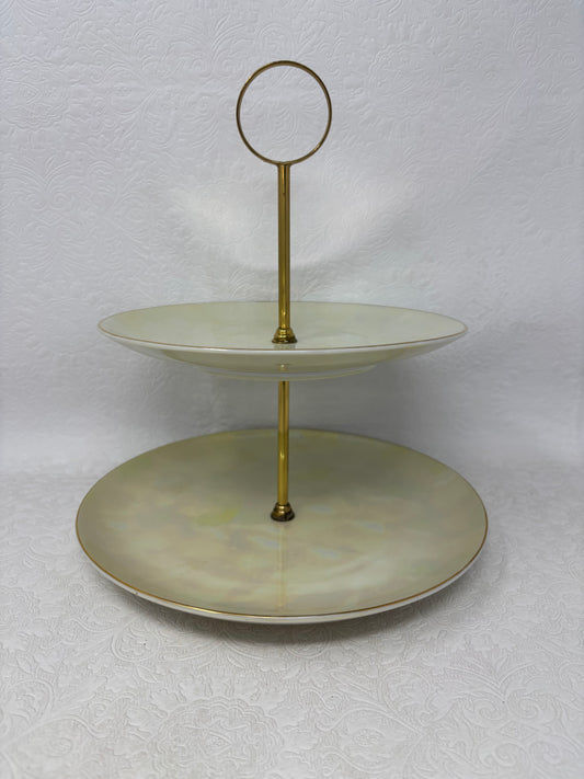 Iridescent 2 Tier Tray