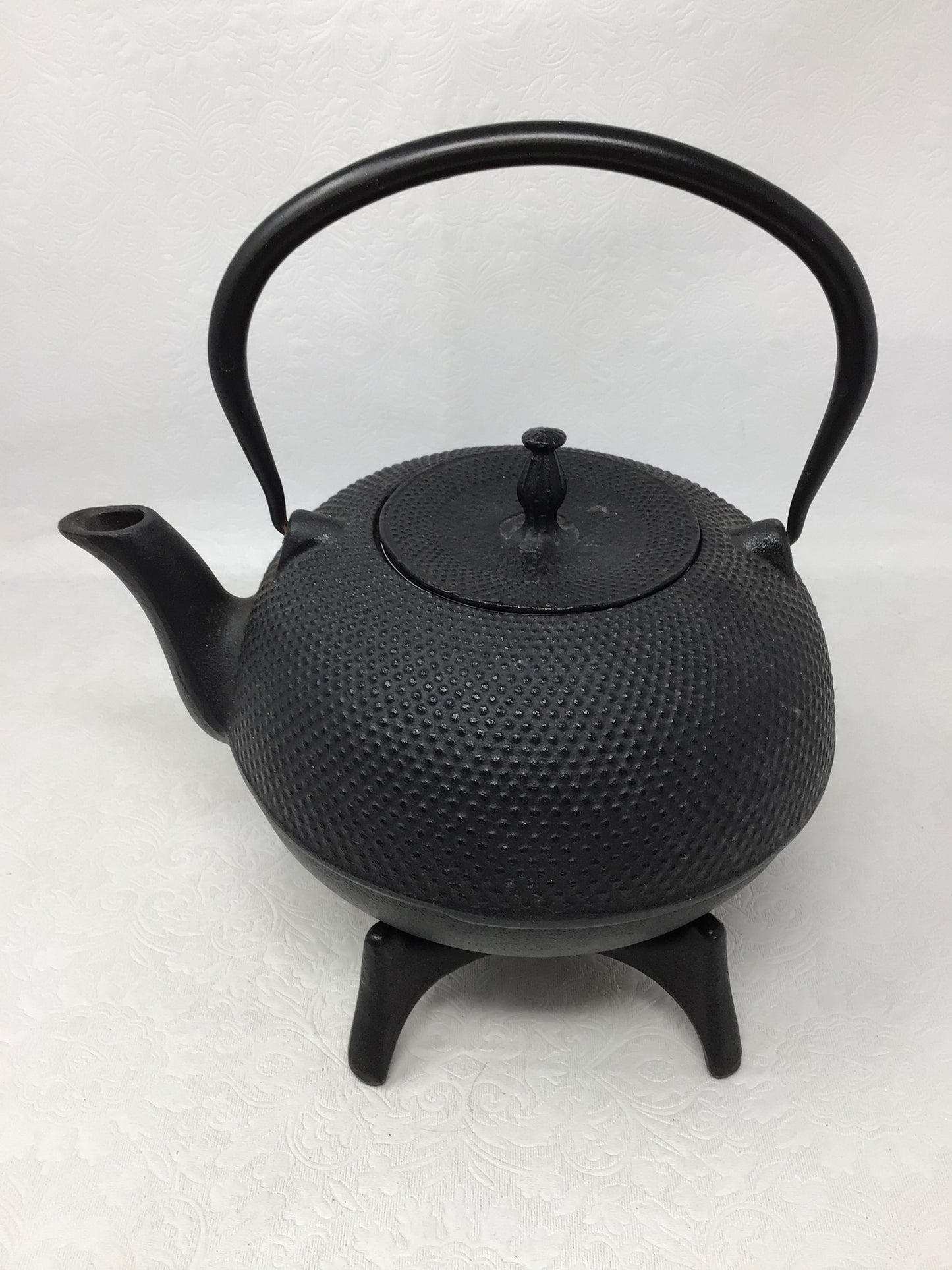 Cast Iron Teapot with Stand