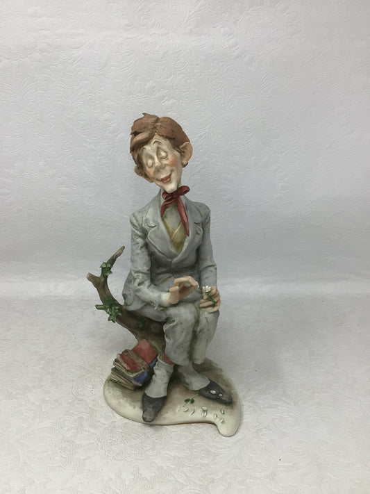 Porcelain Figurine “First Love” by Giuseppe Cappe