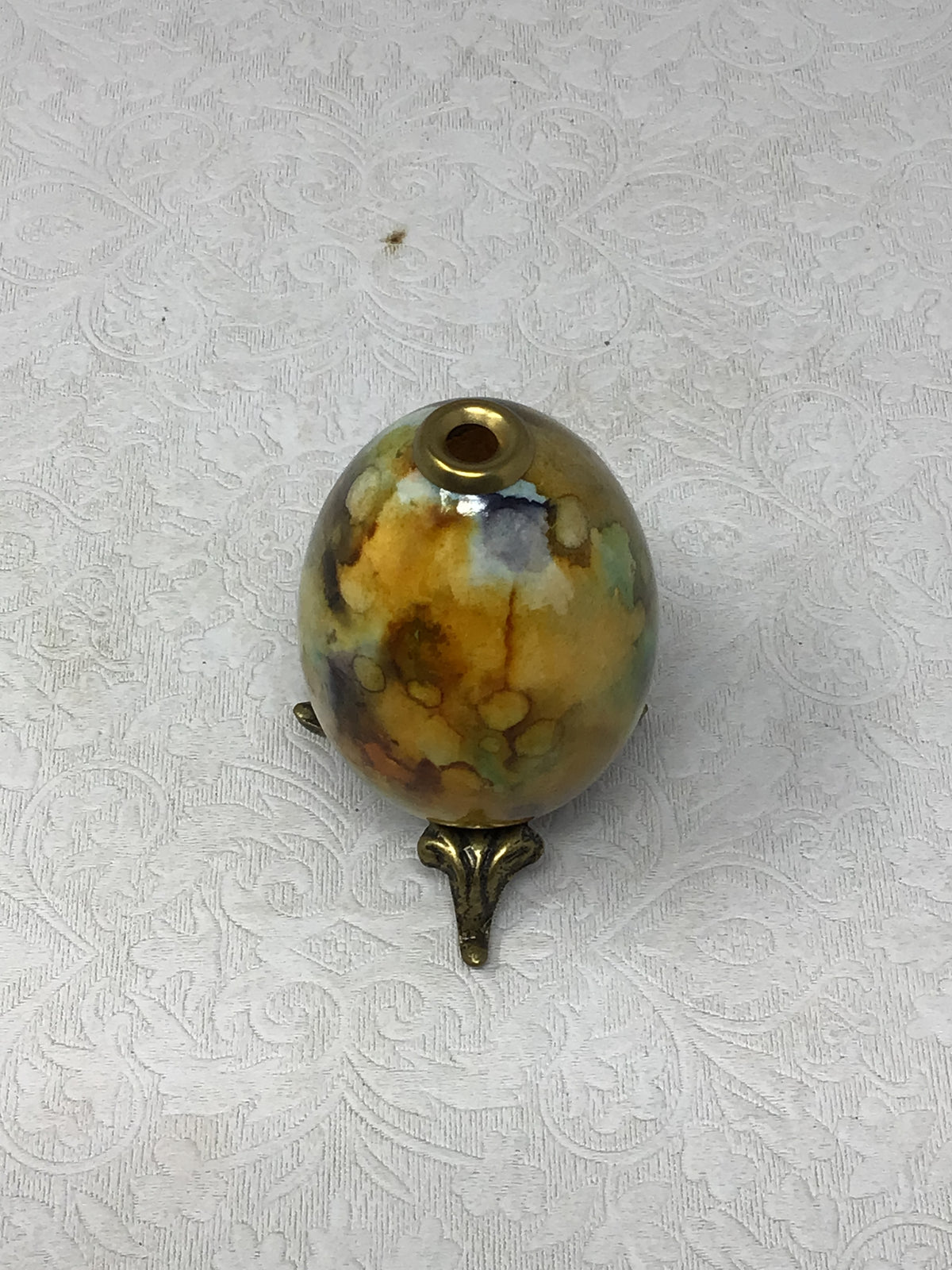 Handcrafted Ovoid Egg-Shaped Vessel