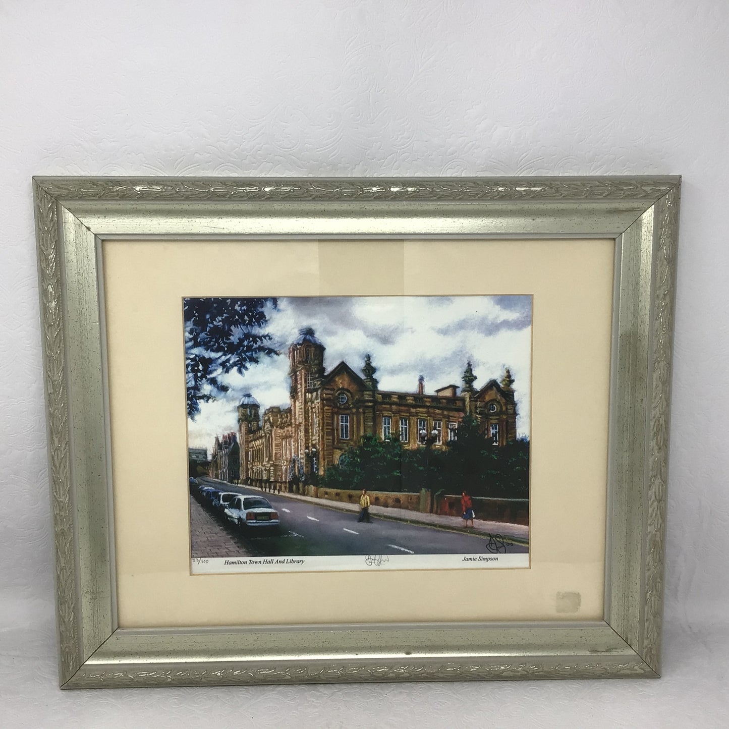 Limited Edition Print of Hamilton Town Hall and Library