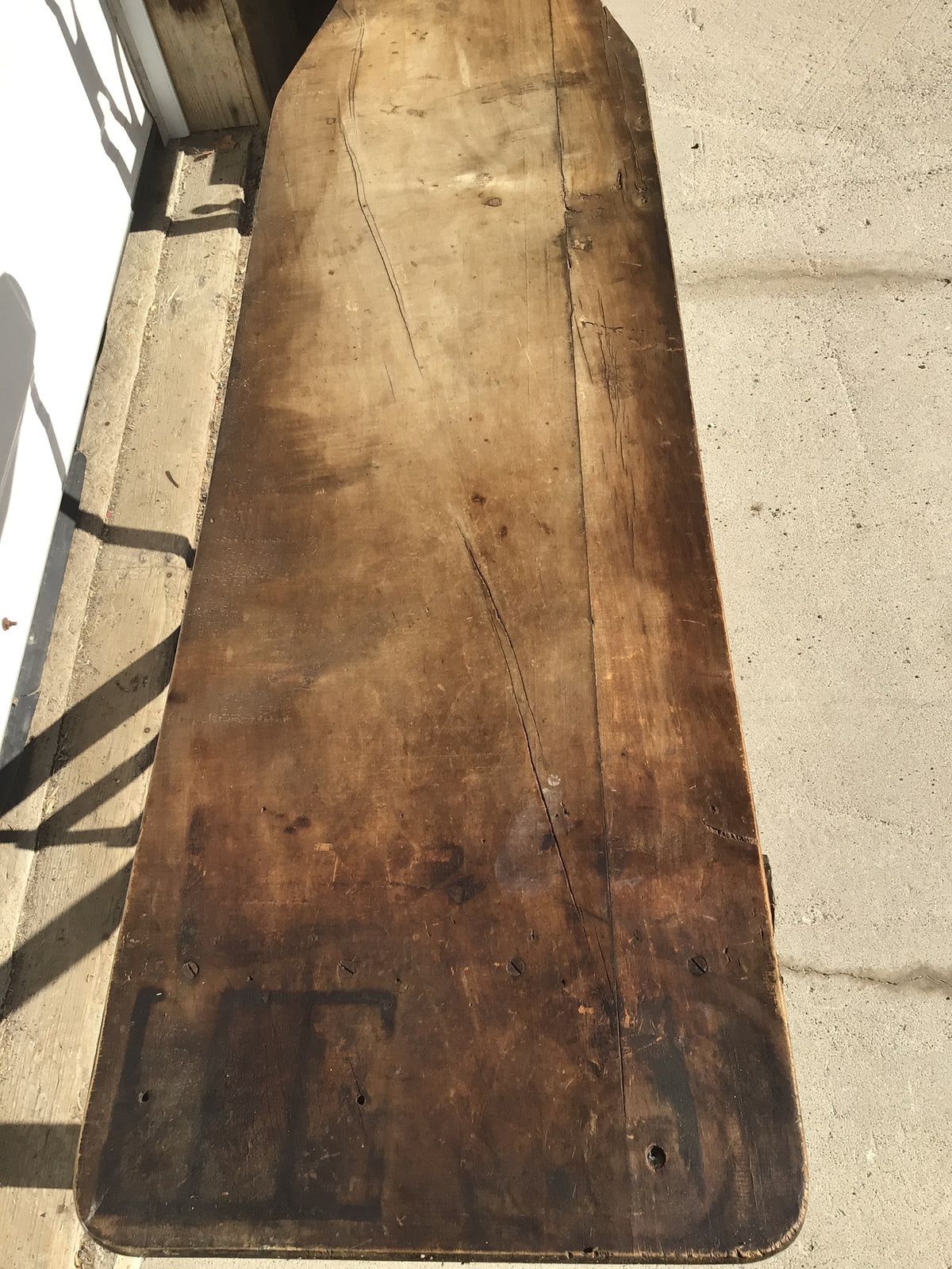 Vintage Wooden Ironing Board