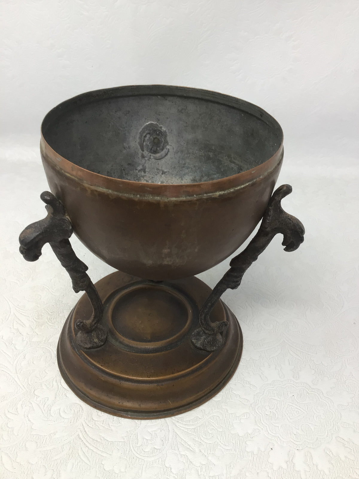Antique Copper Egg Warmer