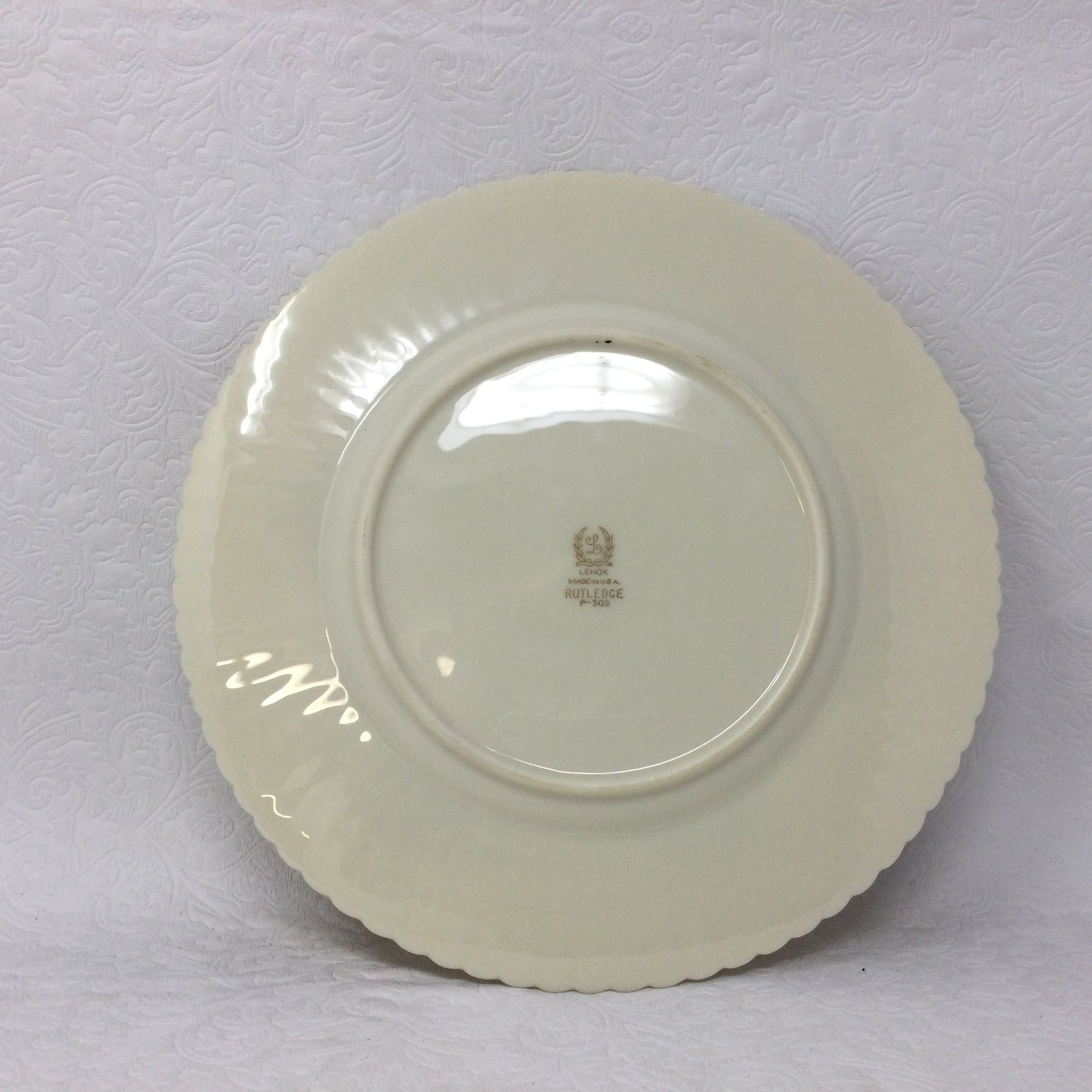 Vintage “Rutledge” By Lenox Bread/Butter Plate and Oversized cup