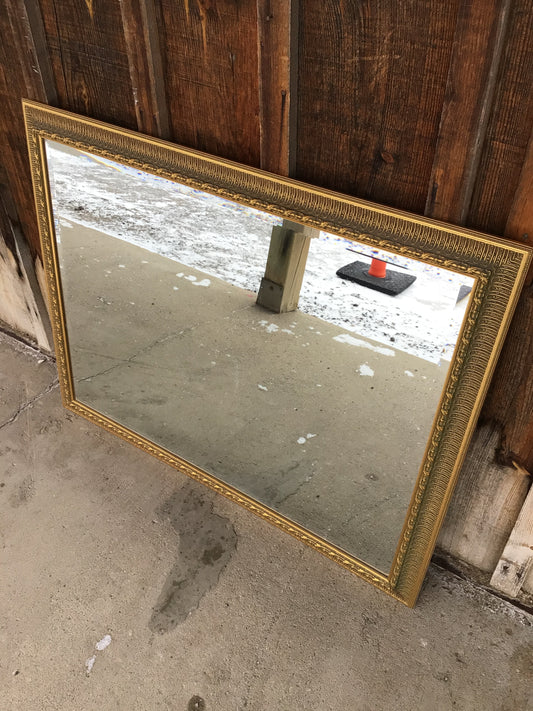 Gold Framed Large Mirror
