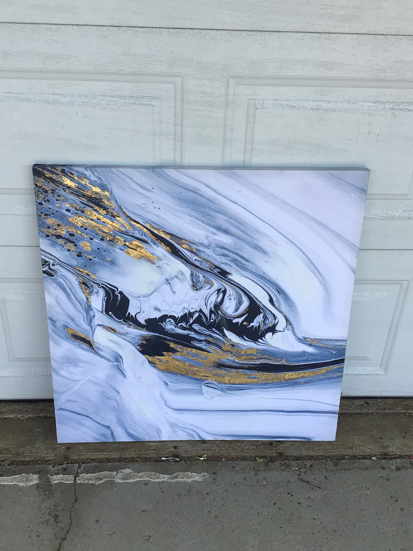 Acrylic Fluid Art Canvas