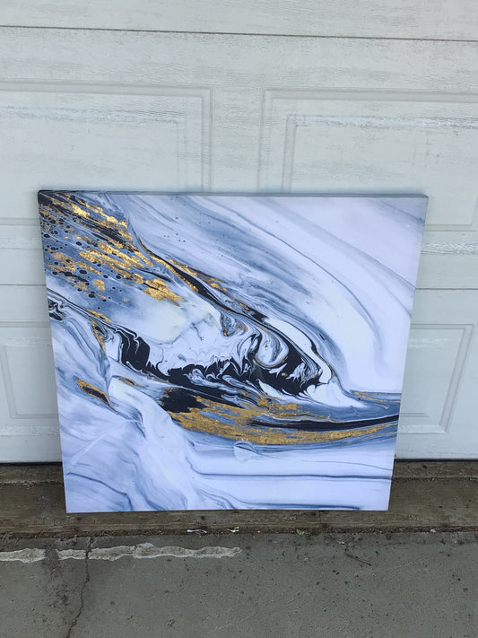Acrylic Fluid Art Canvas