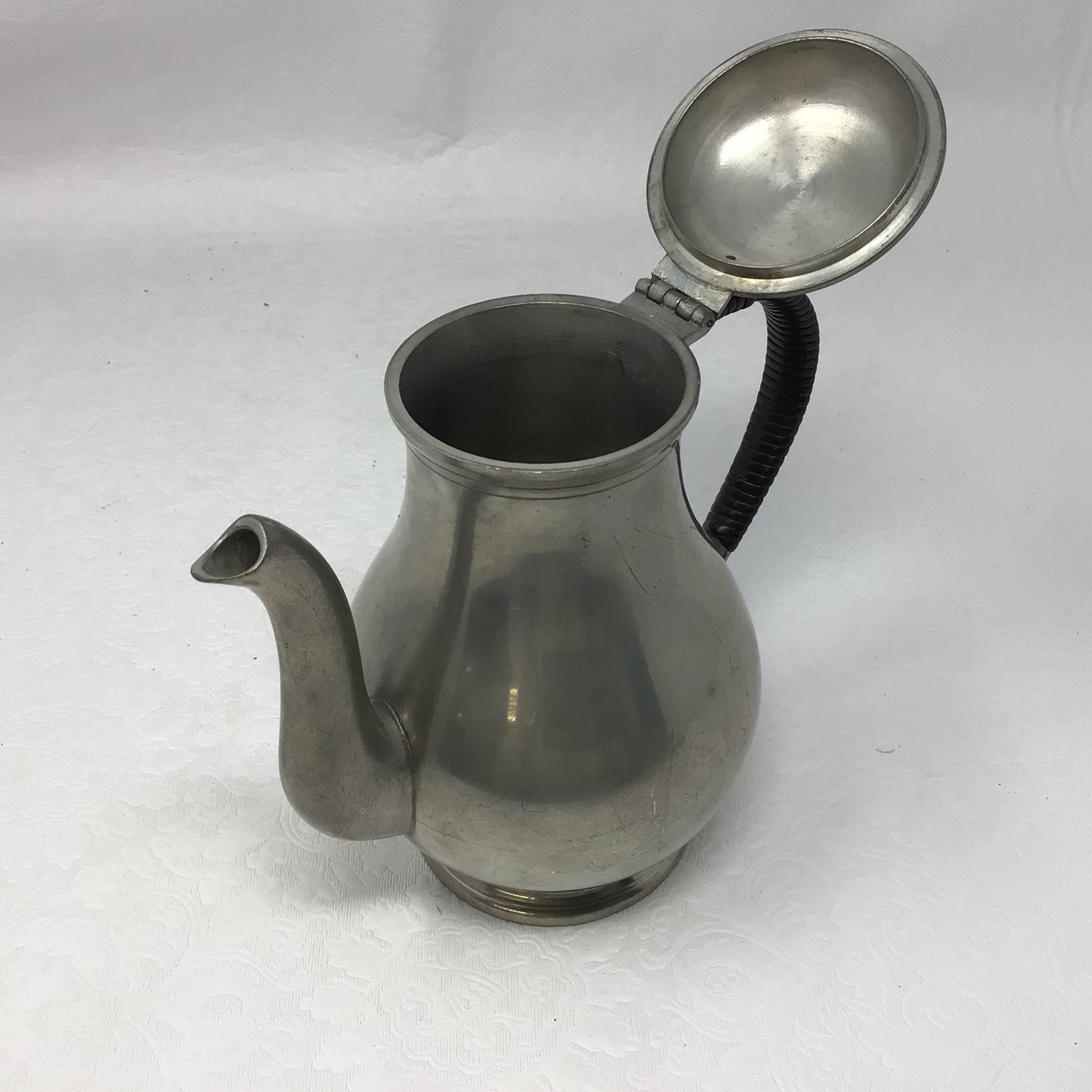 Vintage Meeuws & Zoon DeHaang Pewter Coffee Pot