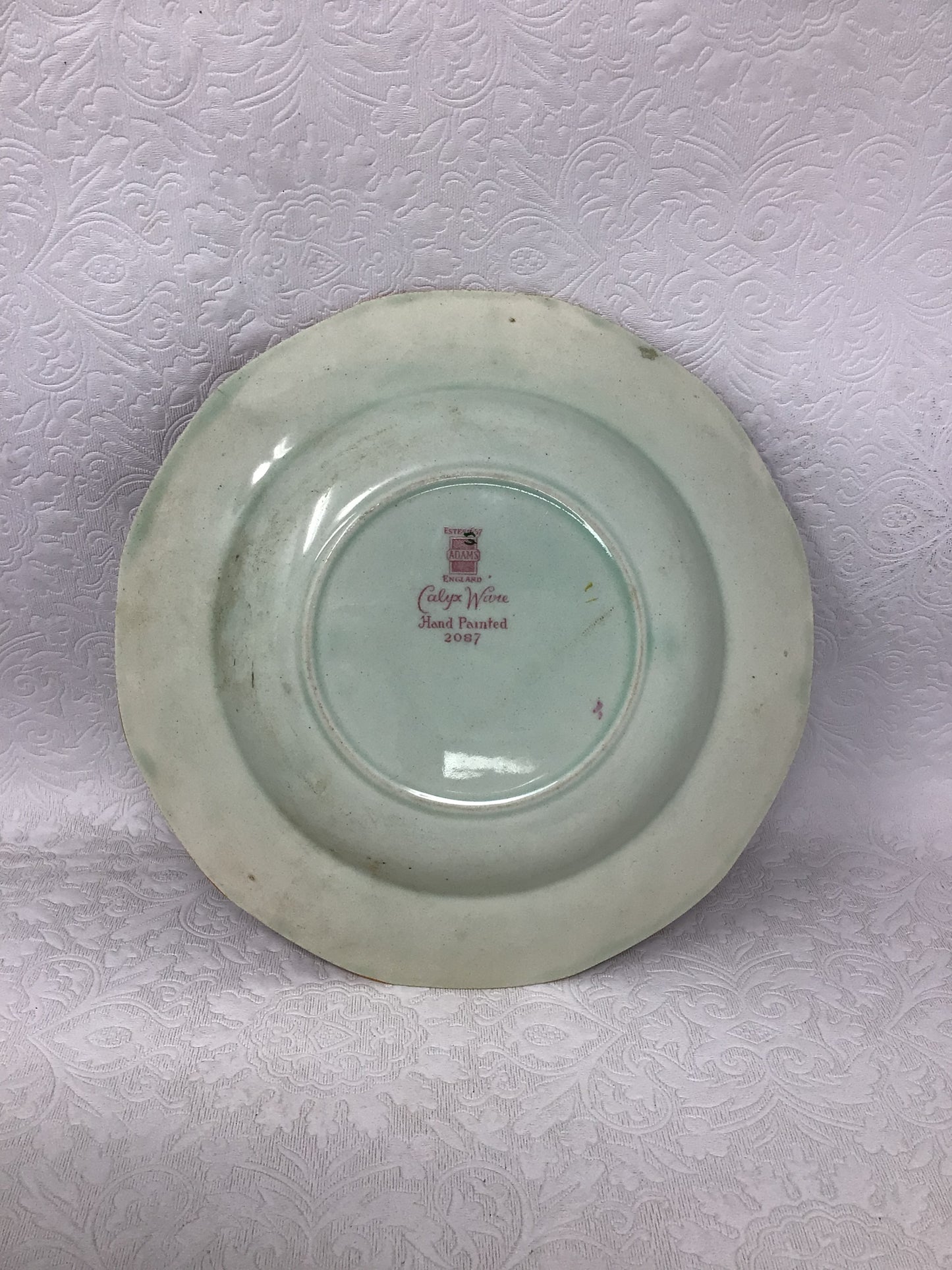 Adams Calyx Ware “Lowestoft” Soup Bowl