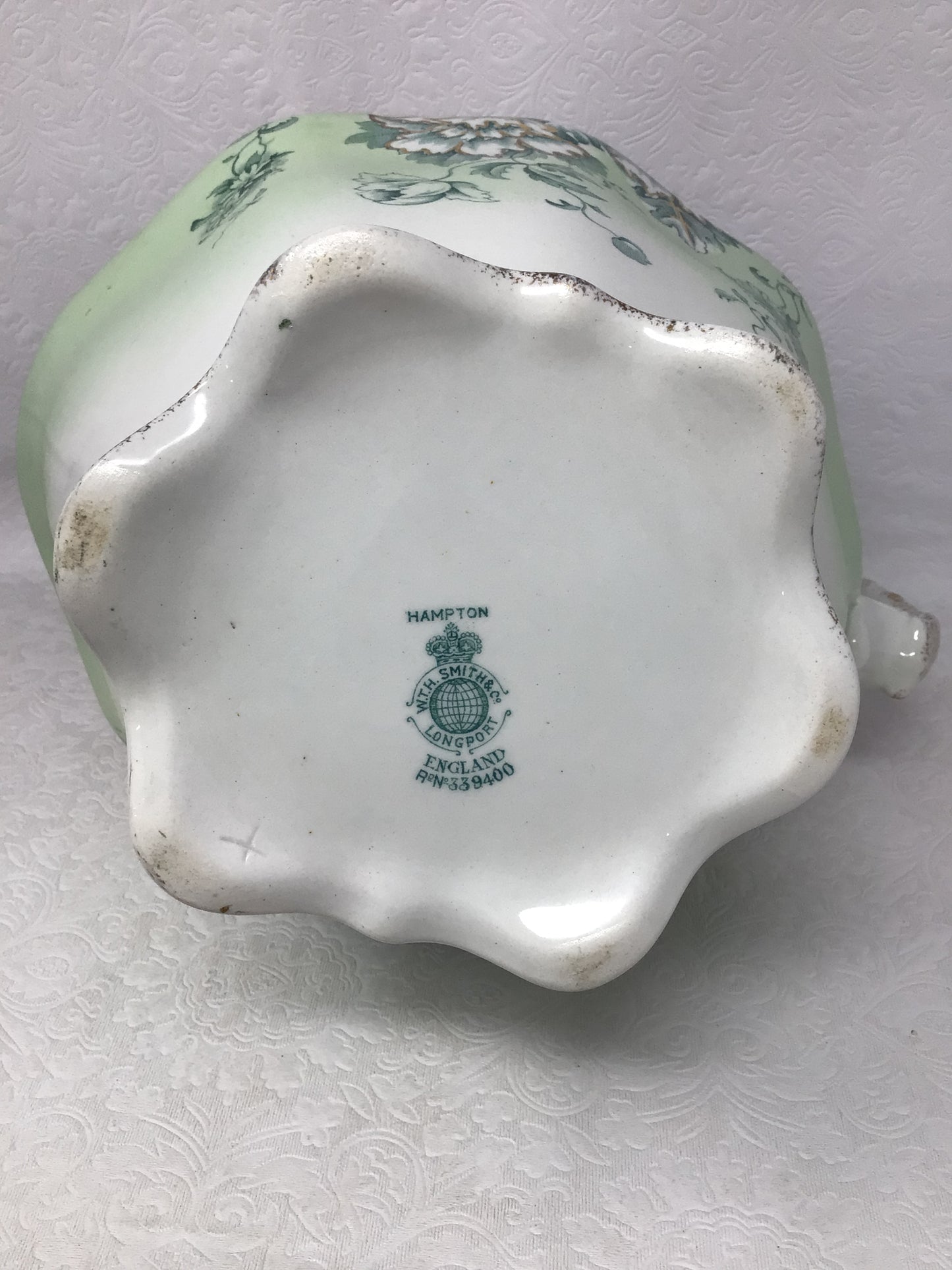 Antique Hampton W. T. H. & Co. Pitcher