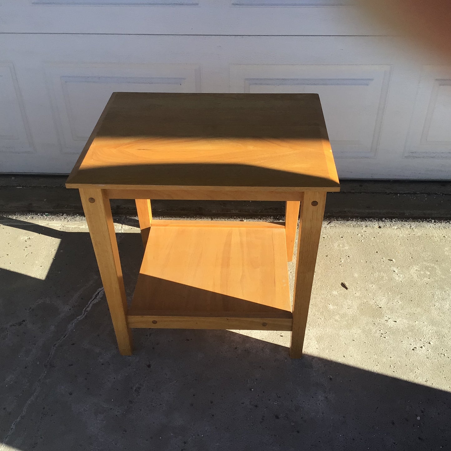 Wooden End Table