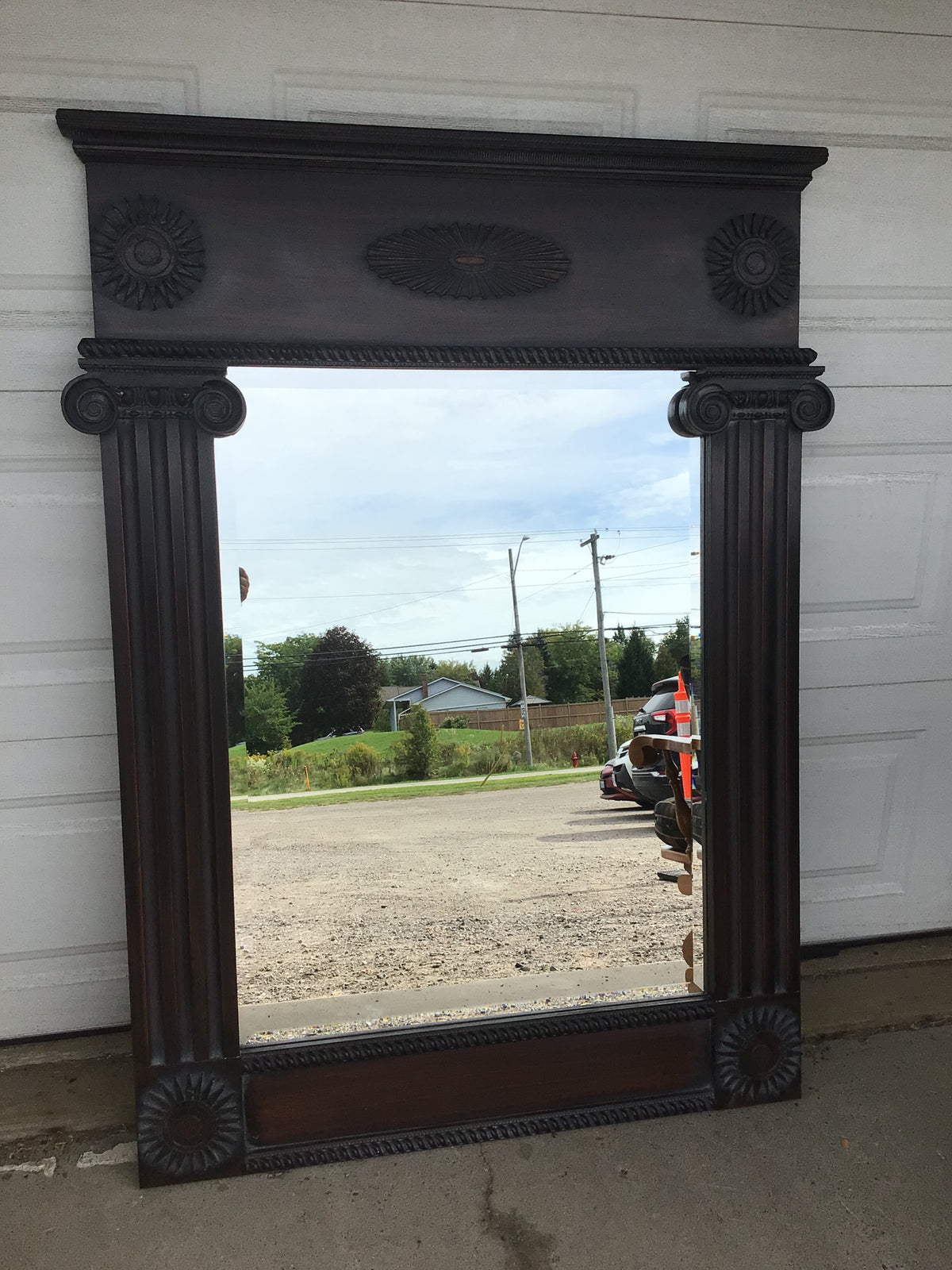Vintage Brown Mirror