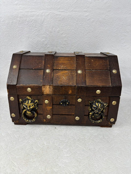 Vintage Style Pirate Treasure Chest