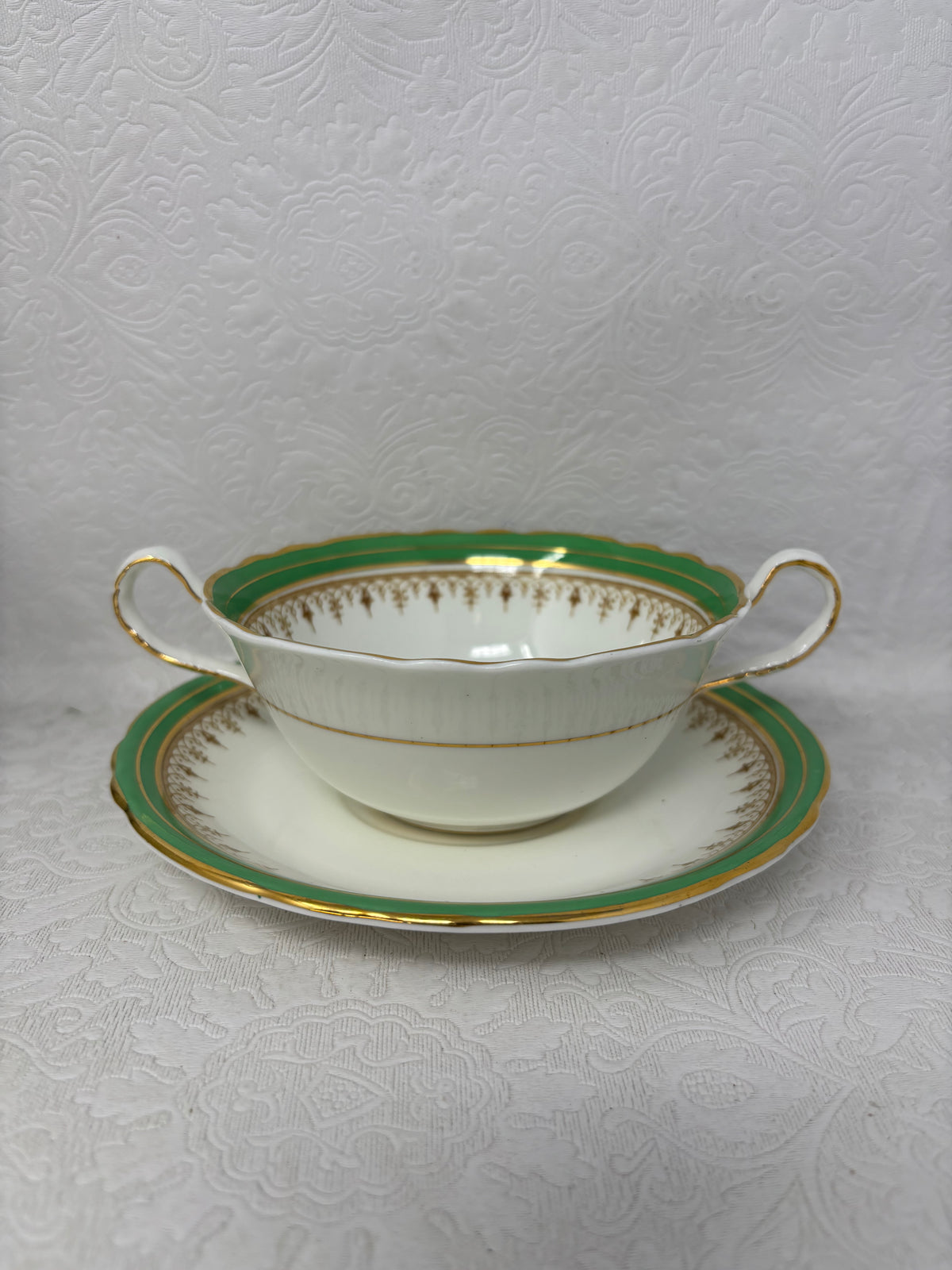 Vintage John Aynsley & Sons Bone China Tea Set of 36