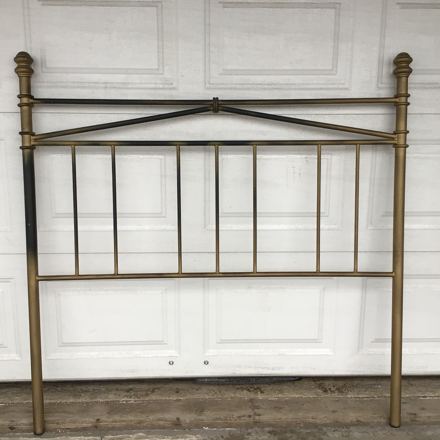 Double Metal Headboard and Footboard