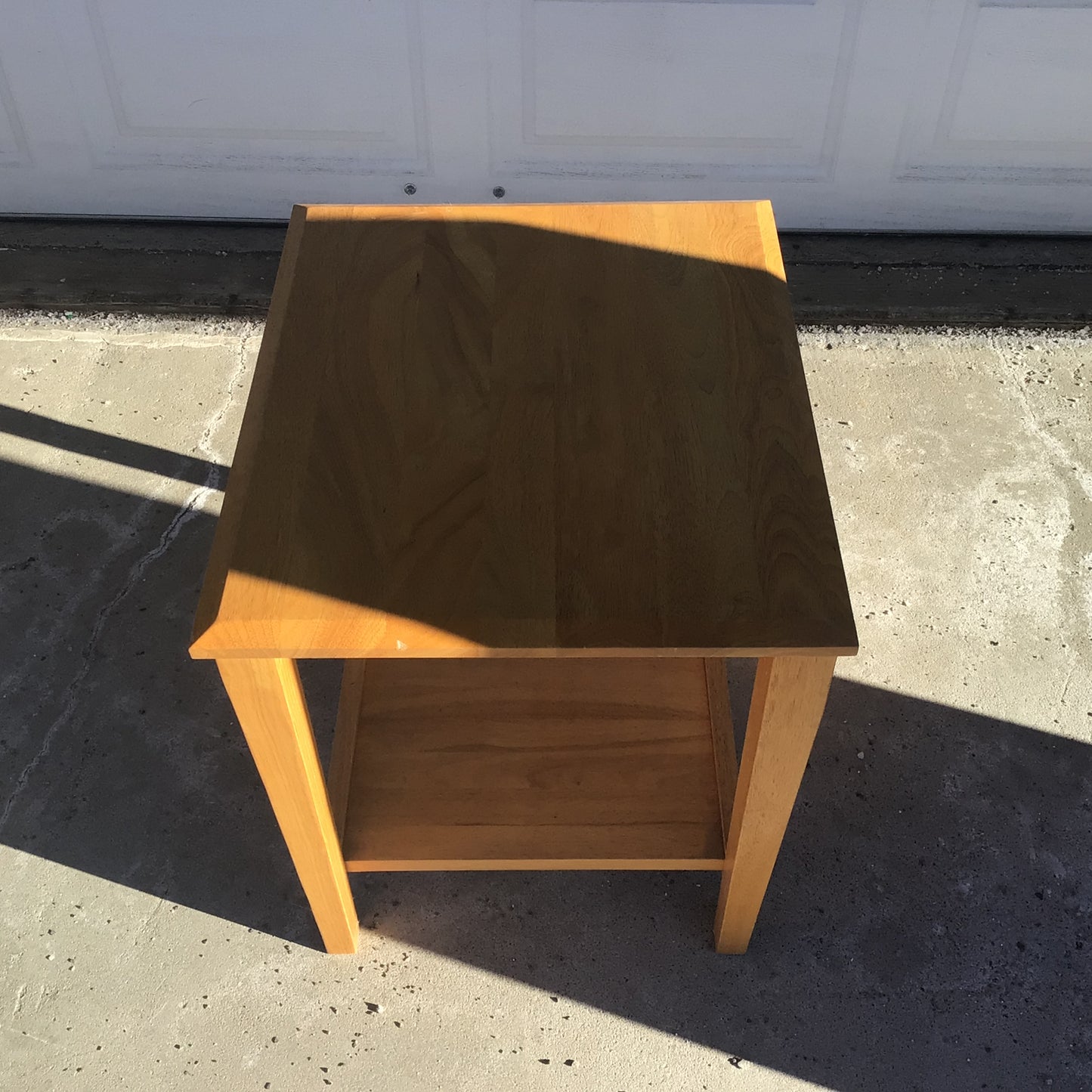 Wooden End Table