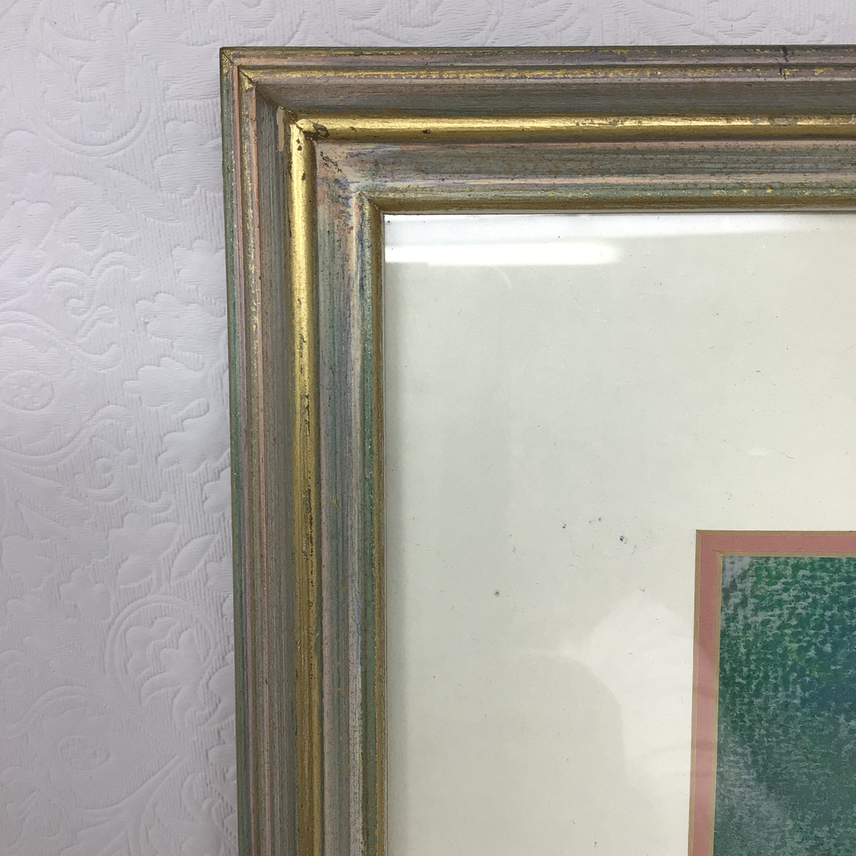 Framed Floral Still Life Print.