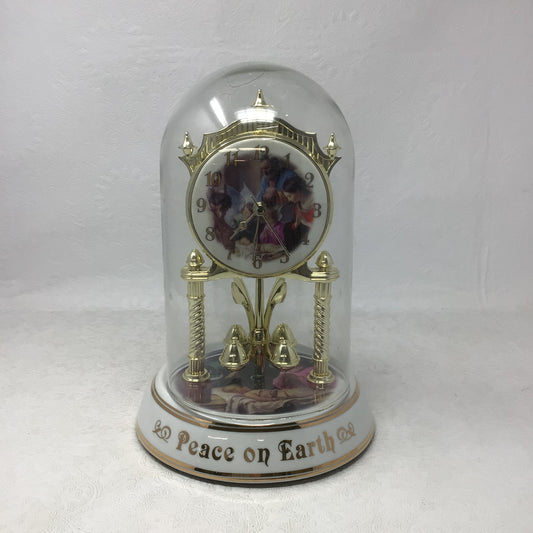 Peace on Earth Mantle Clock